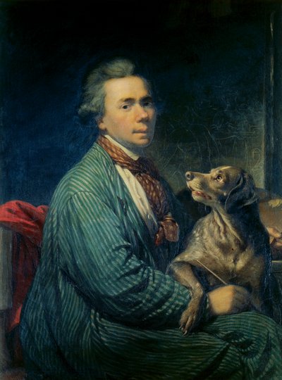 Self-portrait by Martin Ferdinand Quadal